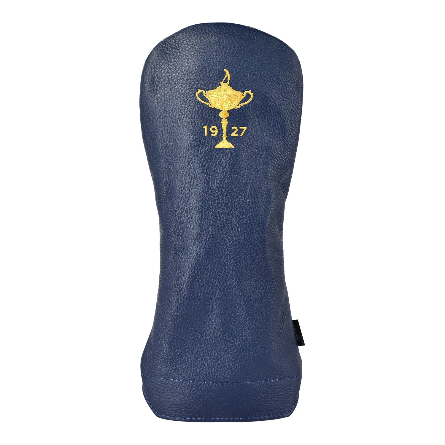 PRG Golf 1927 Trophy Vanto Leather Driver Cover in Navy - Front View