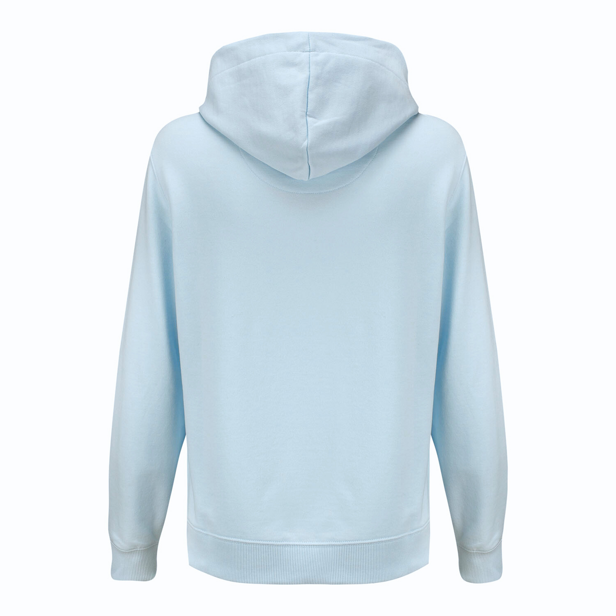 FootJoy 1927 Trophy Women&#39;s Hooded Sweatshirt in Light Blue - Back View