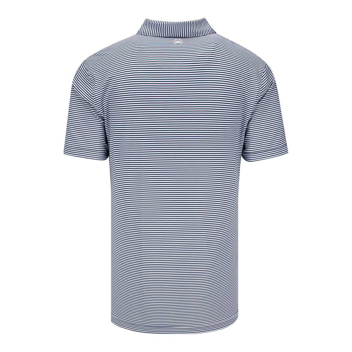 Peter Millar 1927 Trophy Hales Stripe Polo in Navy - Back View