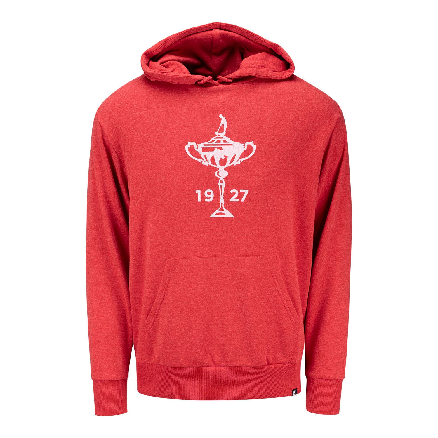 FootJoy 1927 Trophy Hoodie in Red - Front View