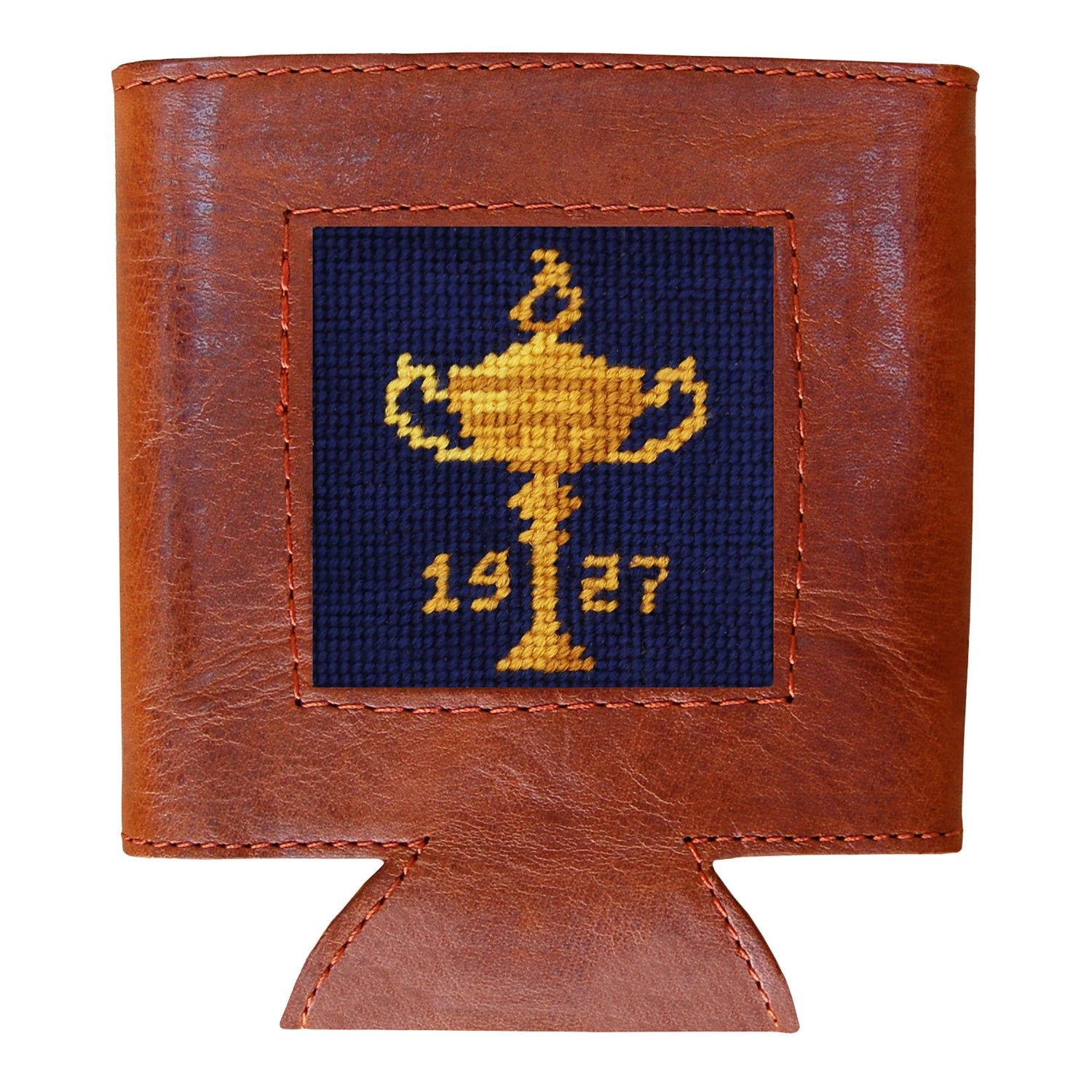 Smathers & Branson 1927 Trophy Stitched Can Cooler - Front View