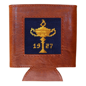 Smathers & Branson 1927 Trophy Stitched Can Cooler - Front View