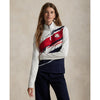 Ralph Lauren 2025 Ryder Cup Women's Jersey Quarter Zip in Tour Brush Ceramic - Modeled Video
