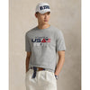 Ralph Lauren 2025 Ryder Cup Graphic T-Shirt in Andover Heather - Modeled Video