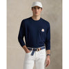Ralph Lauren 2025 Ryder Cup Performance Long Sleeve T-Shirt in Refined Navy - Modeled Video