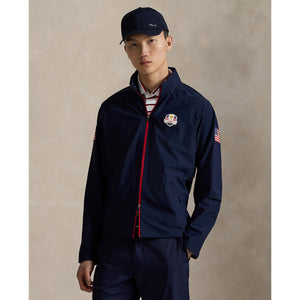 Ralph Lauren 2025 Ryder Cup Stretch Knit Jacket in Refined Navy - Modeled Video