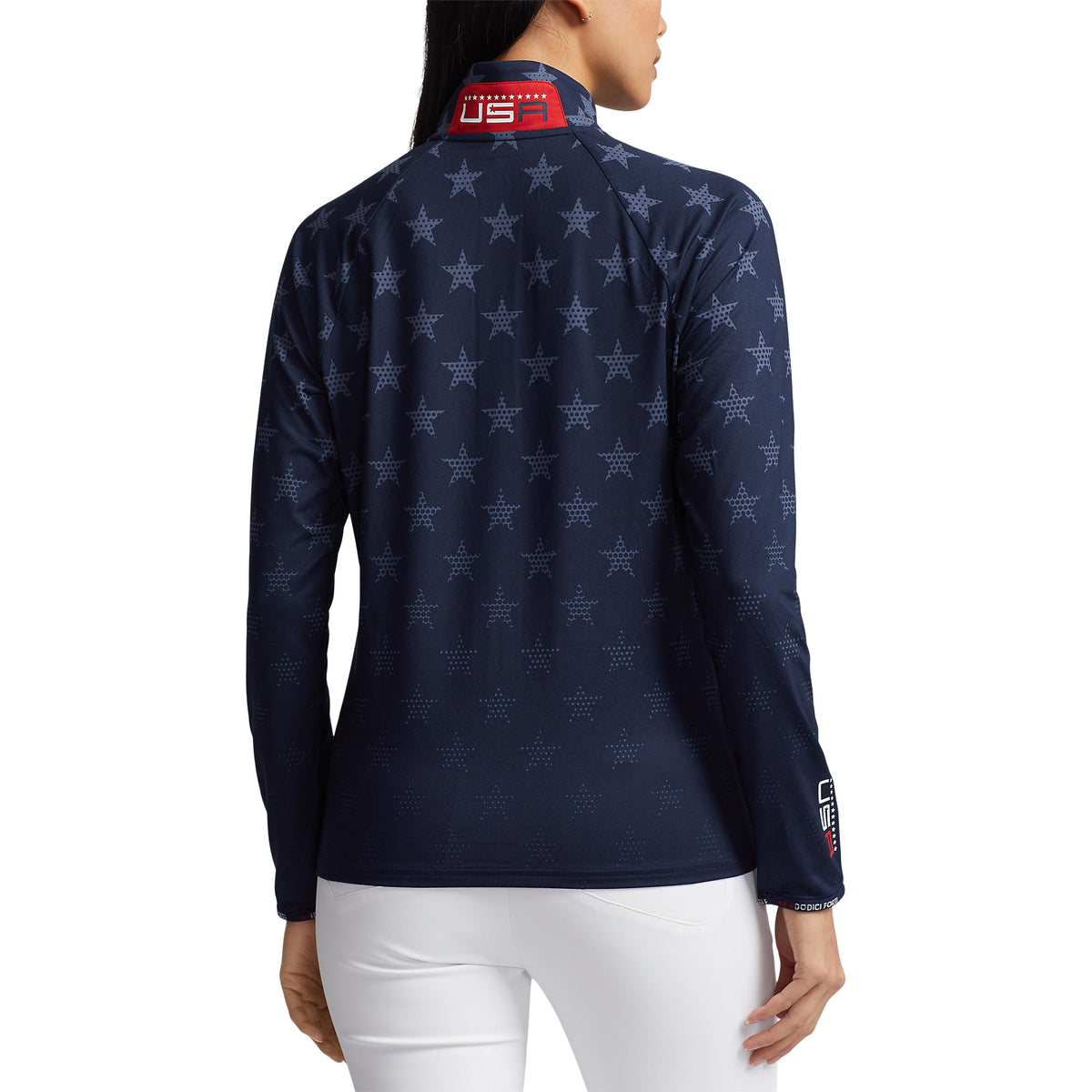 Ralph Lauren 2023 Ryder Cup Official Team Uniform Women&#39;s 1/4 Zip Pullover