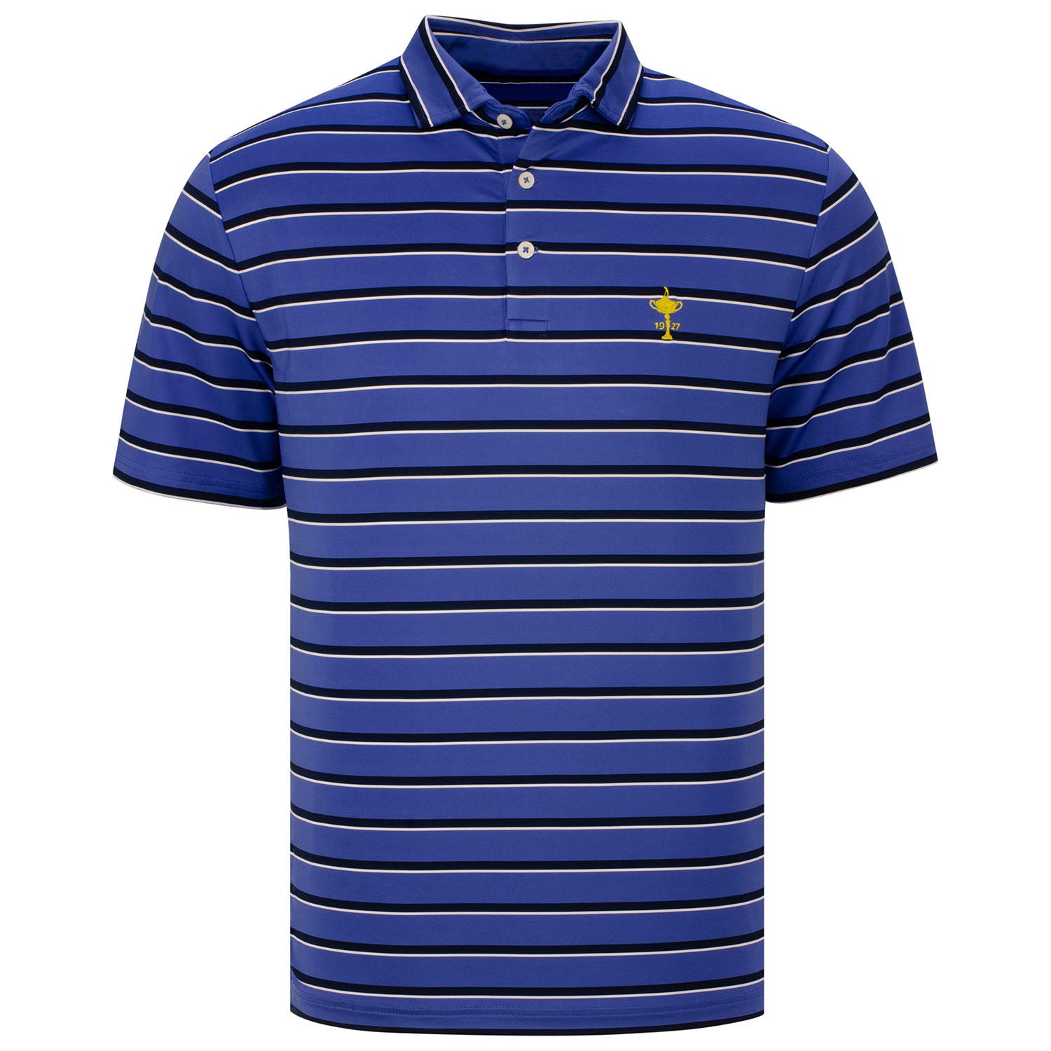 Ralph Lauren Ryder Cup 1927 Blue Stripe Polo Shirt - US