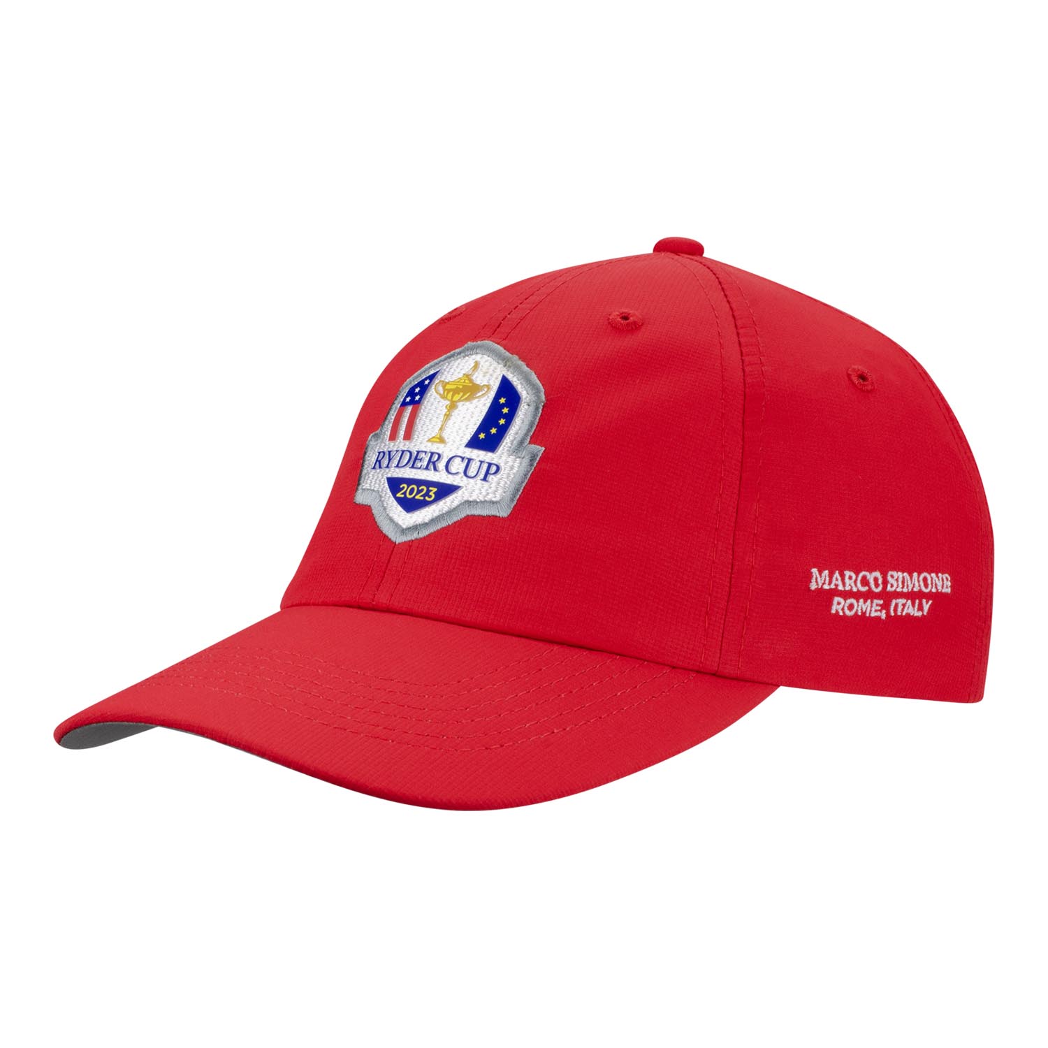 Imperial 2023 Ryder Cup The Original Performance Cap in Red Pepper- Side View