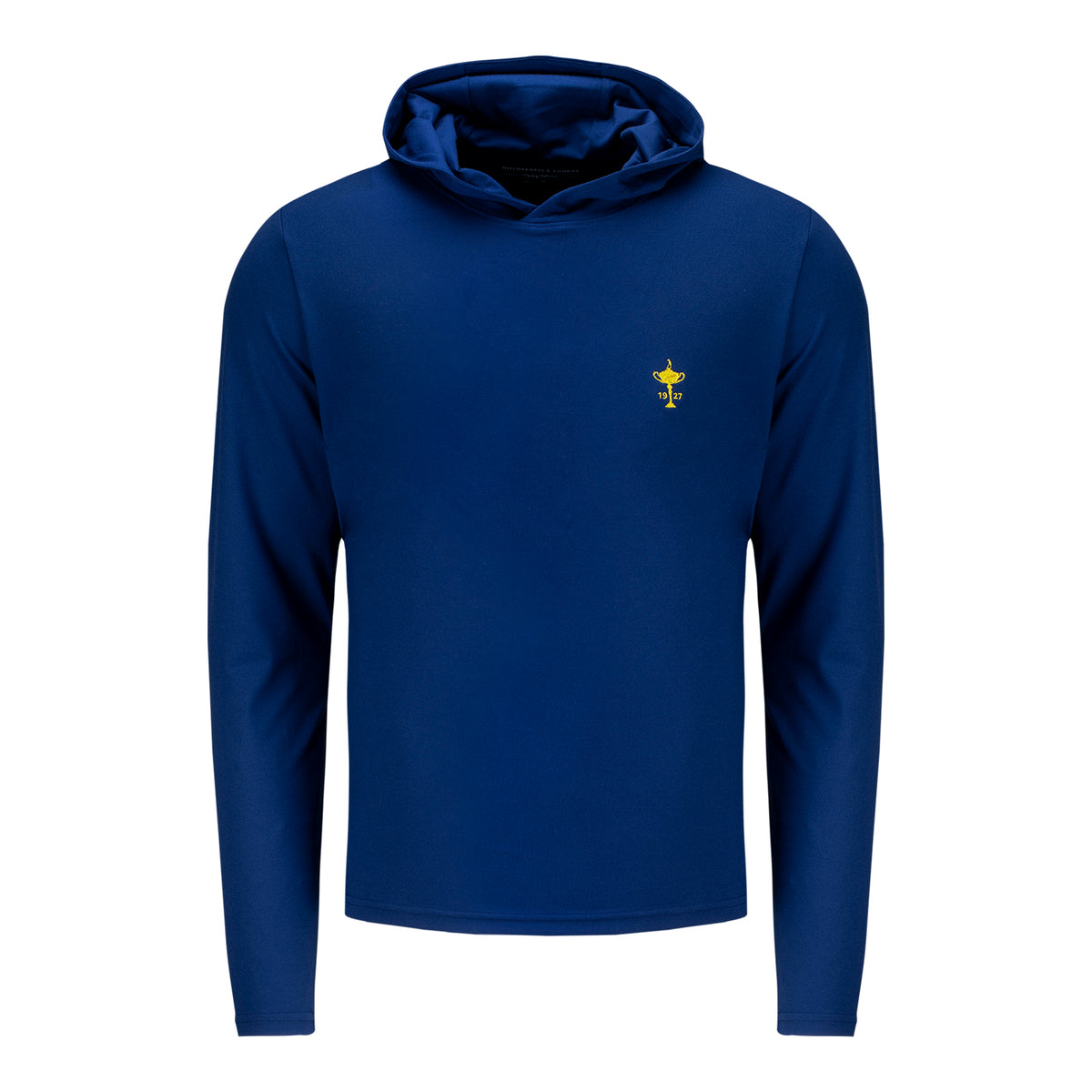 Holderness &amp; Bourne the Jackson Trophy Pullover in Navy- Front View