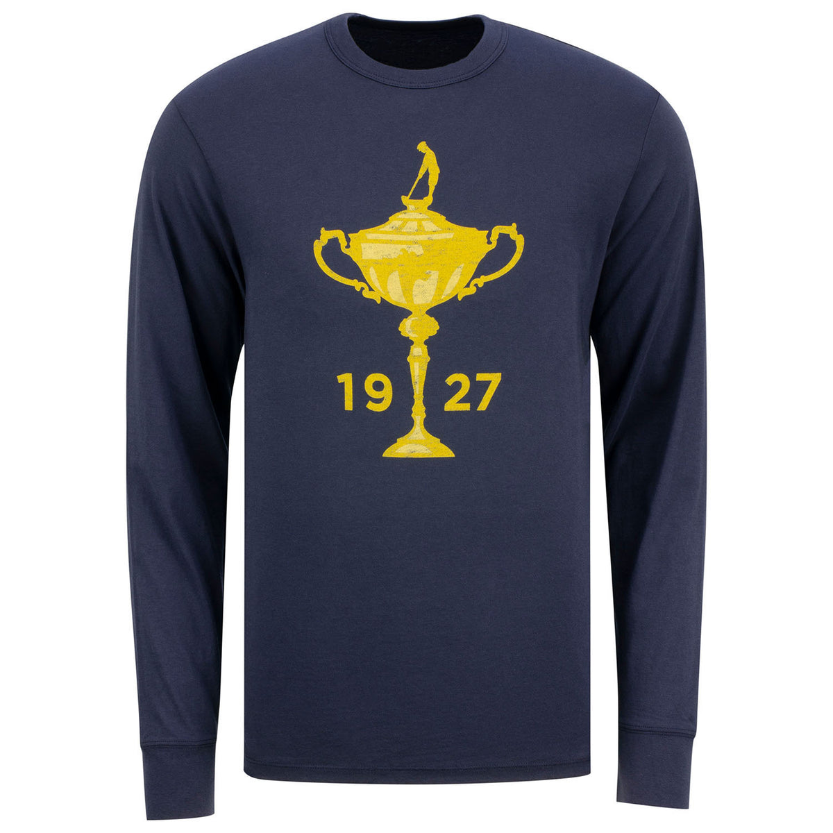 &#39;47 Brand Premier Franklin Long Sleeve T-Shirt in Blue- Front View