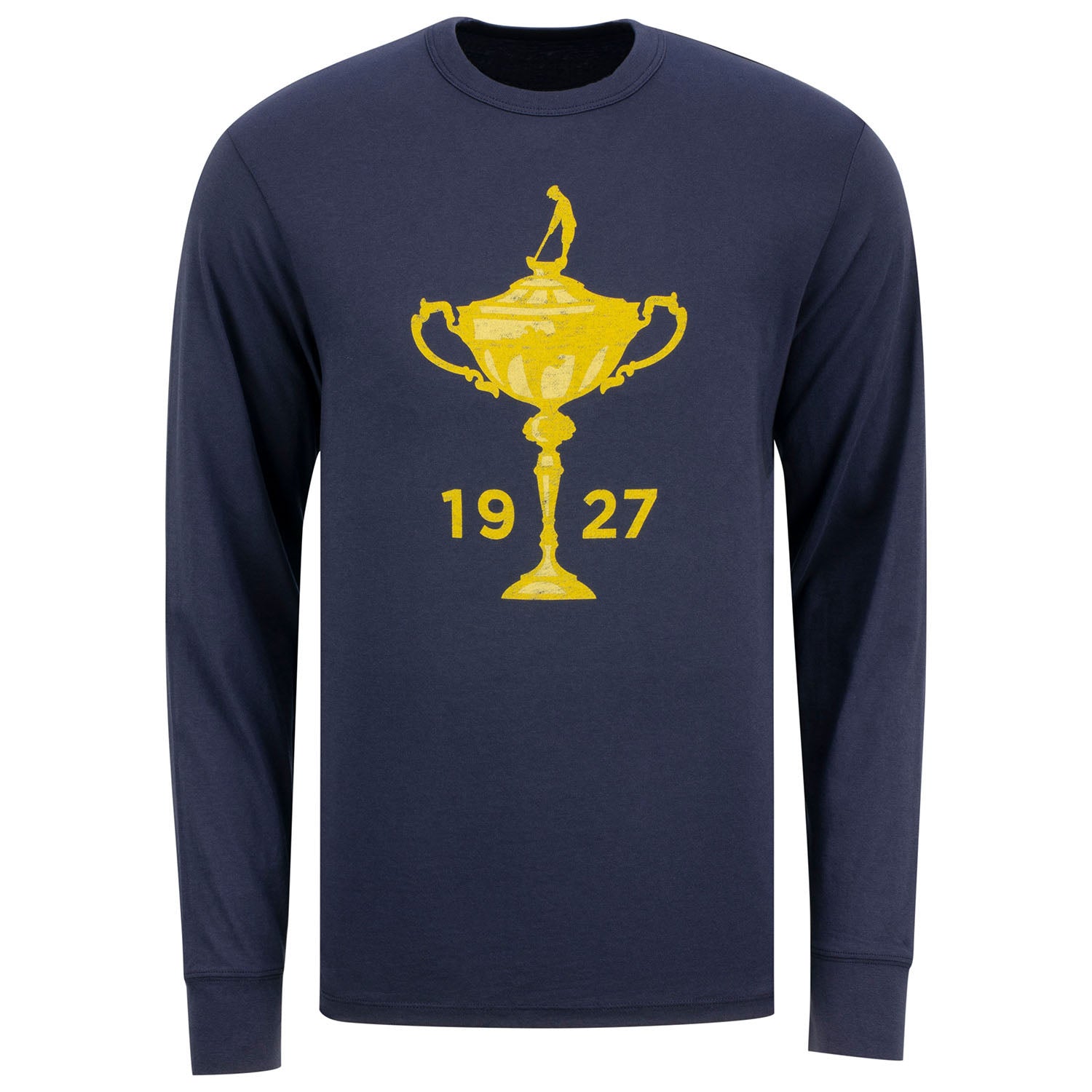 '47 Brand Premier Franklin Long Sleeve T-Shirt in Blue- Front View