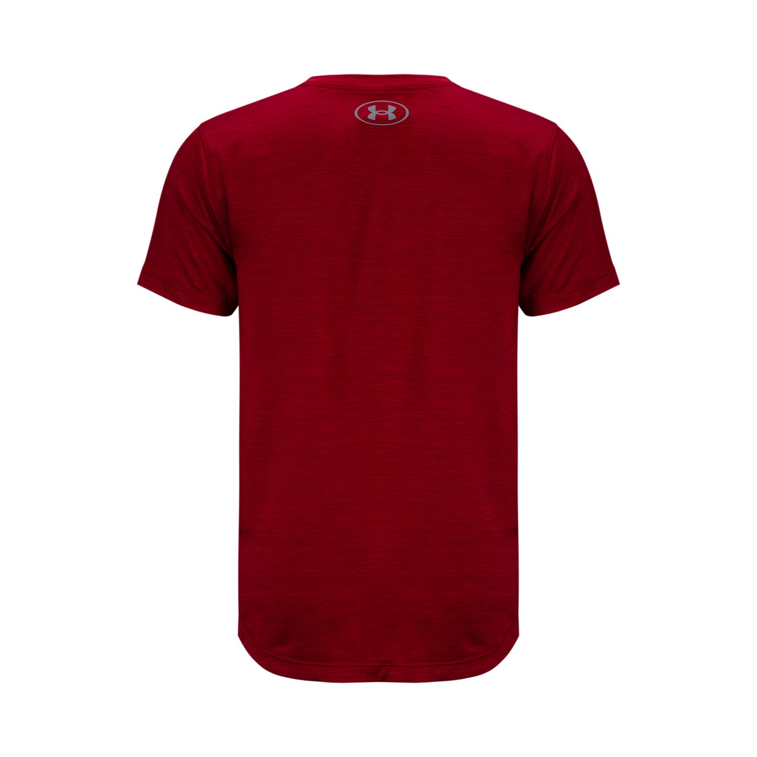 Boys Youth Vent Tech Tee - Red- Front View